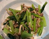 レンジで作る小松菜としめじのだし和え作り方6写真