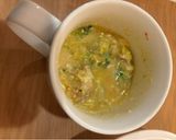 サラダからのマグカップポークカレースープ作り方7写真