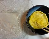 レンジで簡単卵1個☆お弁当にミニオムレツ作り方7写真