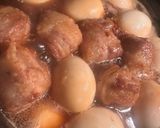 豚バラ肉で簡単食べやすい甘煮☘️作り方5写真
