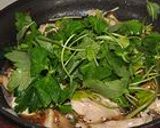鶏むね肉と三つ葉のオイスター炒め作り方5写真
