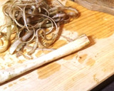 牛蒡としらすののった贅沢焼きナス作り方3写真