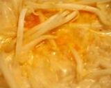 簡単♪もやしで担担麺（坦々麺）風スープ作り方3写真