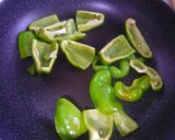 5分で完成!ピーマンの生姜だし煮☆作り方1写真