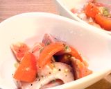 トマトとマグロの冷製サラダ作り方6写真