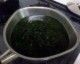 簡単　ふわふわ卵のワカメスープ作り方4写真