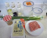簡単　豆腐ステーキin豚ネギソース　作り方1写真