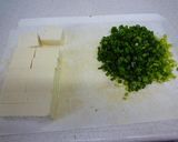 簡単　豆腐ステーキin豚ネギソース　作り方2写真