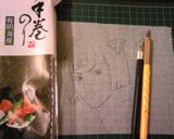 銀魂キャサリンのキャラ海苔弁作り方1写真