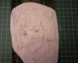 銀魂キャサリンのキャラ海苔弁作り方3写真