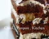 カフェモカ♡　デコレーションケーキ作り方11写真