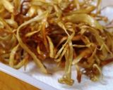 牛蒡としらすののった贅沢焼きナス作り方5写真