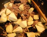 塩麹さんで☆簡単ひき肉となすのパスタ作り方5写真