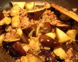 塩麹さんで☆簡単ひき肉となすのパスタ作り方6写真