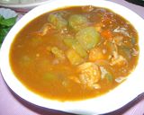 夏野菜カレーにキュウリも入っちゃったよ！作り方8写真