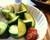 ピリ辛味噌キュウ３０秒～居酒屋風～作り方4写真