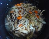 しめじ・しいたけでキノコ炊き込みご飯☆作り方3写真