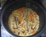 しめじ・しいたけでキノコ炊き込みご飯☆作り方4写真