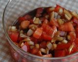 トマトがバルサミコ酢に恋したパスタ♡作り方4写真