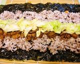 焼肉のり巻き作り方4写真