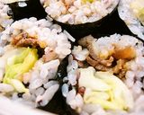 焼肉のり巻き作り方5写真