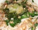 ジュワ♪カリッ！ごま油で美味しい冷うどん作り方9写真