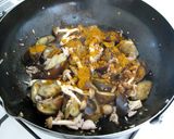 茄子と豚こまのスパイシーカレー炒め作り方6写真