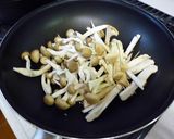 グリンピースときのこオイスターソース炒め作り方4写真