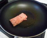 簡単　豚ひきとキャベツinゴマ油風味作り方3写真