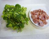 鶏ブロッコリーサラダinオーロラソース作り方2写真