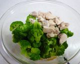 鶏ブロッコリーサラダinオーロラソース作り方6写真