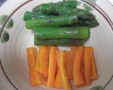 ☆厚揚げの豚肉野菜巻き☆作り方2写真
