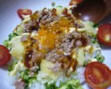 ロコモコ風☆たまご丼作り方17写真