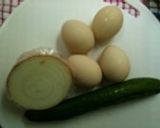 玉ねぎときゅうりのたまごサンド作り方1写真