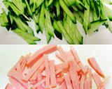 きゅうりとハムの簡単・中華サラダ作り方1写真