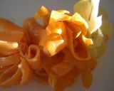 お弁当アイデア♪薄焼き卵で綺麗なお花作り方1写真