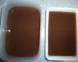 福井の冬~コタツで水ようかん(黒糖使用)作り方7写真