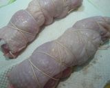 鶏もも肉のロール蒸し作り方1写真