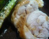 鶏もも肉のロール蒸し作り方7写真