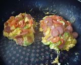 カラフルな卵焼き作り方3写真