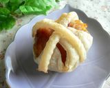 ぱくっ♫サクッ♪ベーコン焼きおにぎりパイ作り方11写真