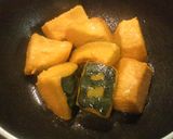 かぼちゃ煮物♡バターで炒めて甘めだよぉ♪作り方2写真