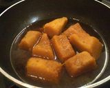かぼちゃ煮物♡バターで炒めて甘めだよぉ♪作り方4写真
