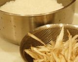 鶏ごぼうの炊き込みごはん作り方4写真