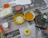 超美味しいパイナッブルえびチャーハン作り方1写真