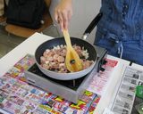 超美味しいパイナッブルえびチャーハン作り方2写真