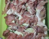 ルクエで簡単　茄子と豚肉の重ね蒸し作り方2写真