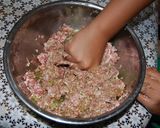 キャベツたっぷり焼き餃子 ジューシー作り方3写真