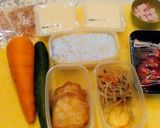 【豆腐丼】生野菜と鰹節 ☆簡単安い編☆作り方1写真