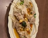 豆苗の肉巻き（もやし）レンジ蒸し作り方4写真